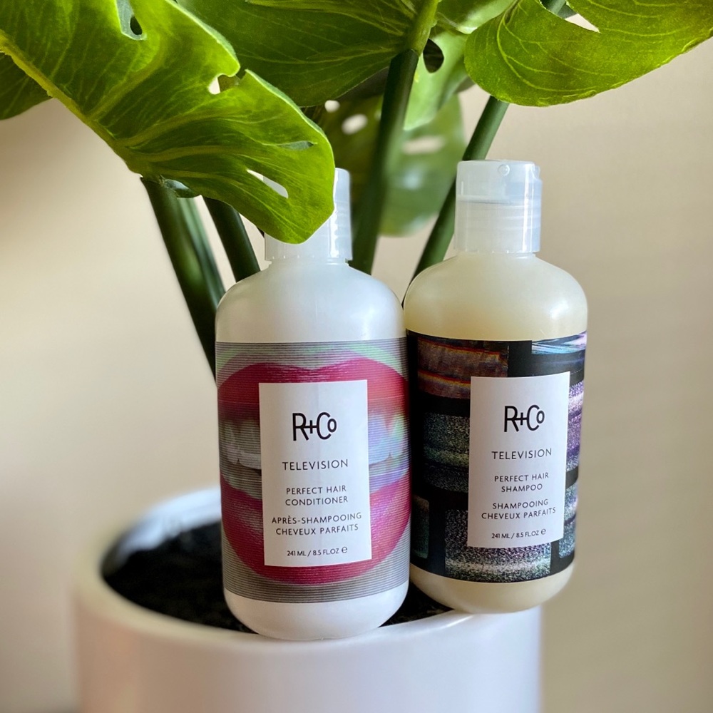NEW R+Co Television Shampoo and Conditioner Set